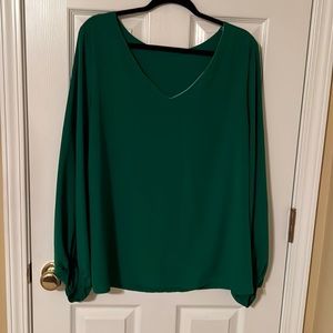 Long sleeve blouse